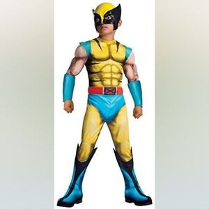 Deluxe Wolverine Costume with Hard Mask. No claws.